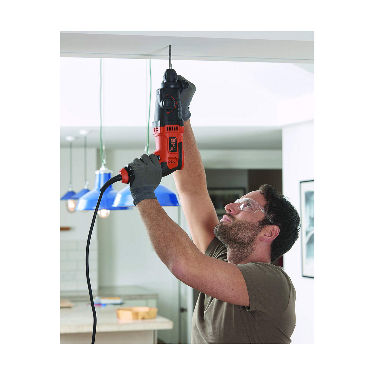 Perforeringshammare Black & Decker BEHS01K-QS - 16