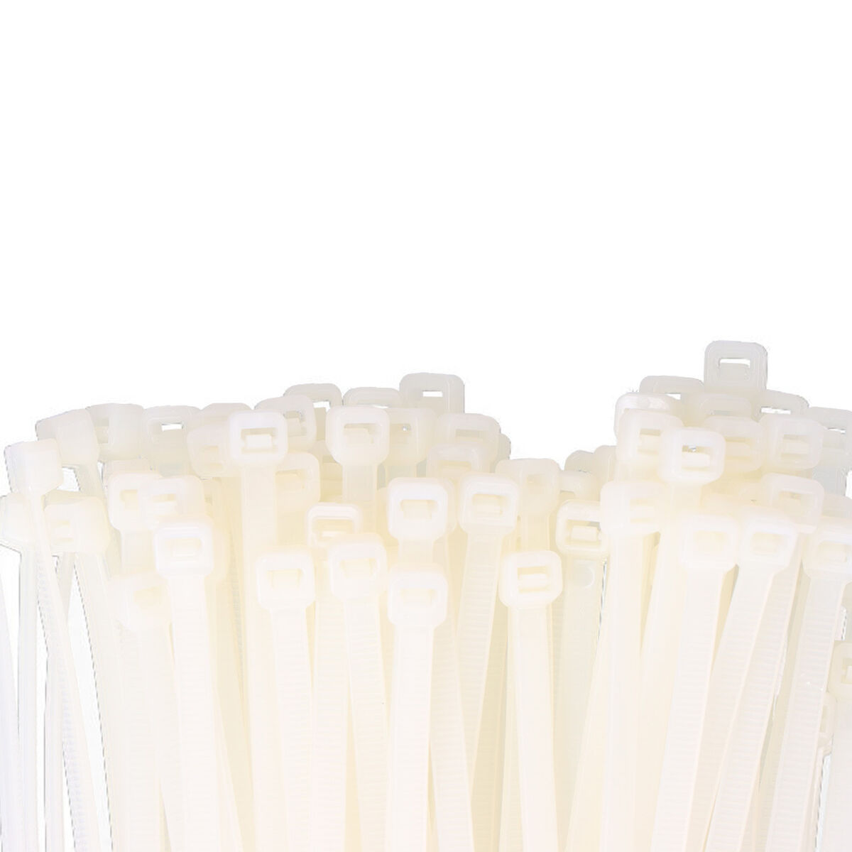 Nylonkabelband EDM 48300 Vit Naturell 380 x 4,8 mm 300 x 4,8 mm (100 antal) - 4