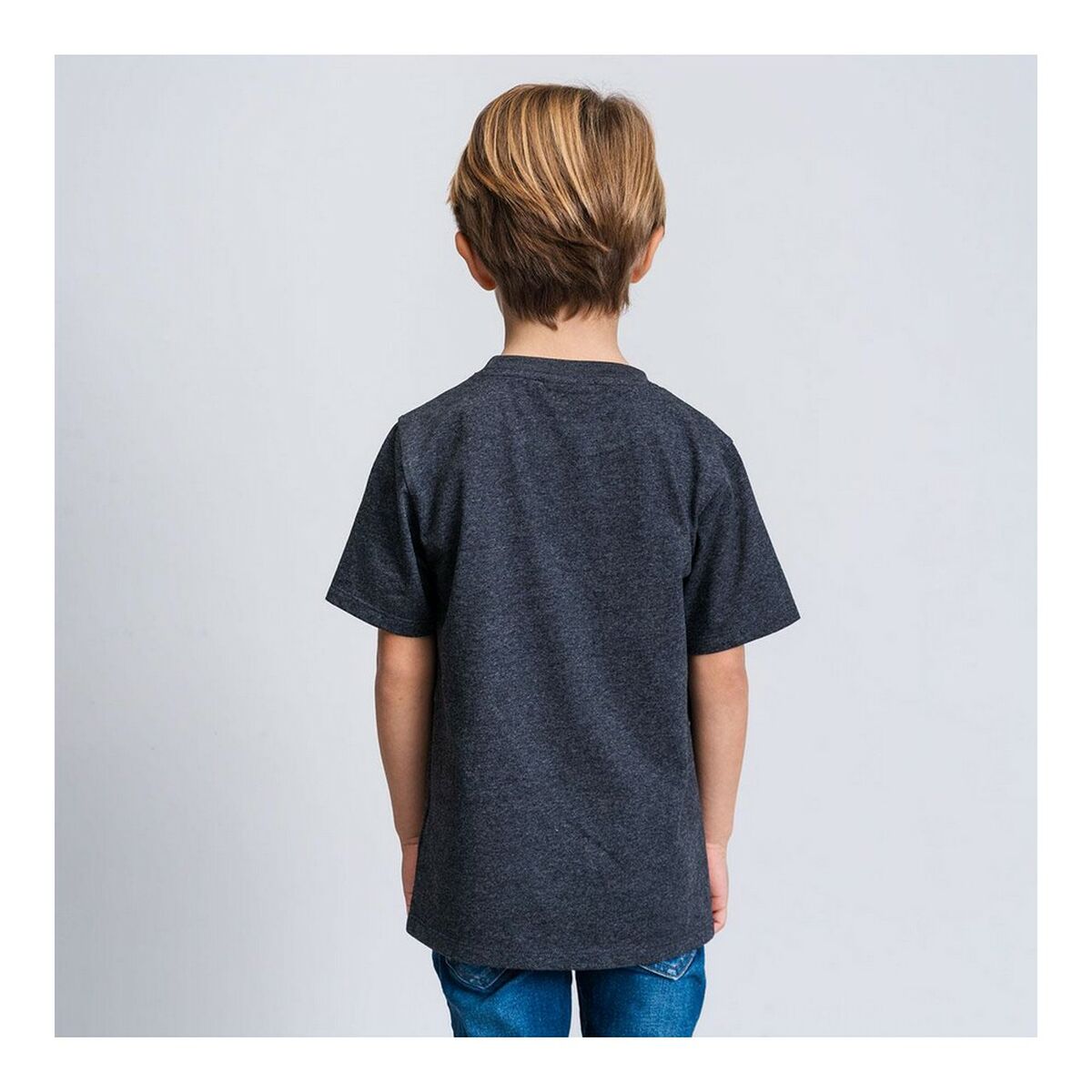 Barn T-shirt med kortärm The Mandalorian Svart - 4