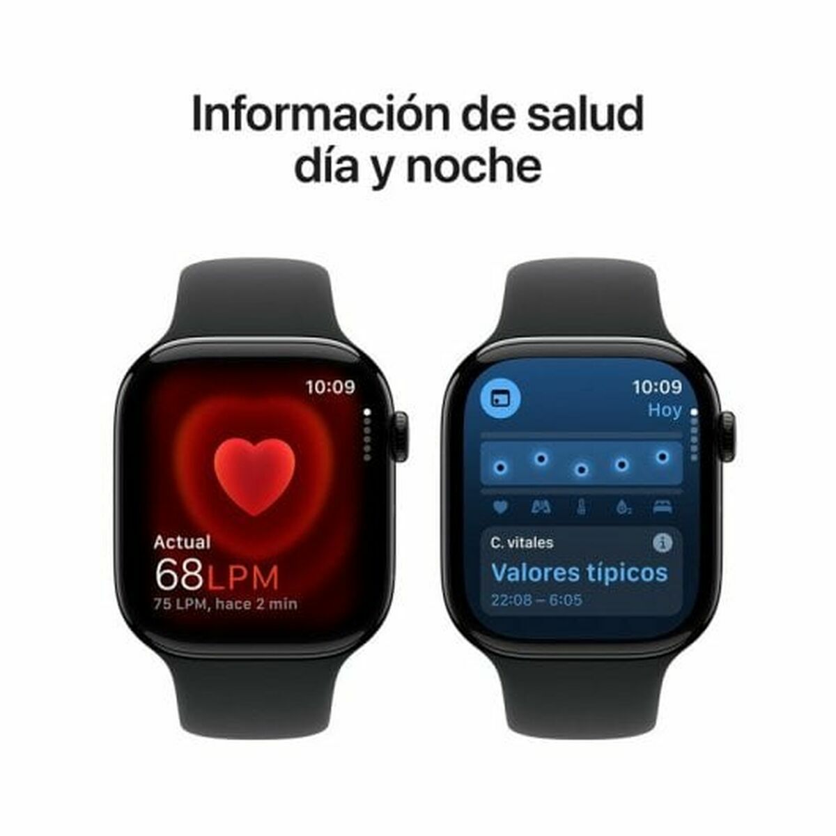 Herrklocka Apple MWY43QL/A Svart - 5