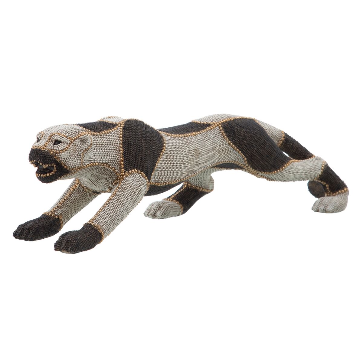 Prydnadsfigur 59 x 14,5 x 15 cm Leopard