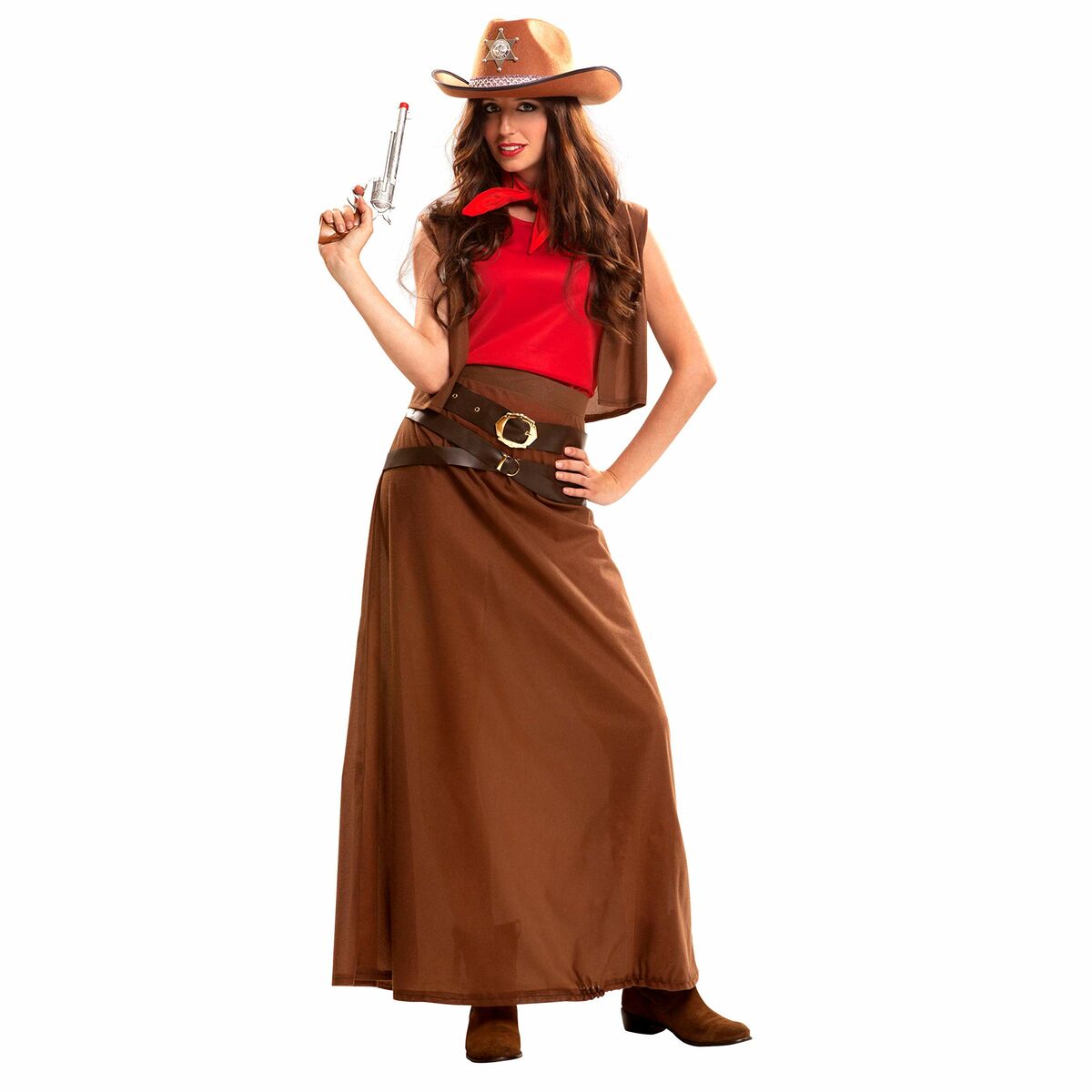Maskeraddräkt vuxna My Other Me Cowgirl XL (Renoverade A)