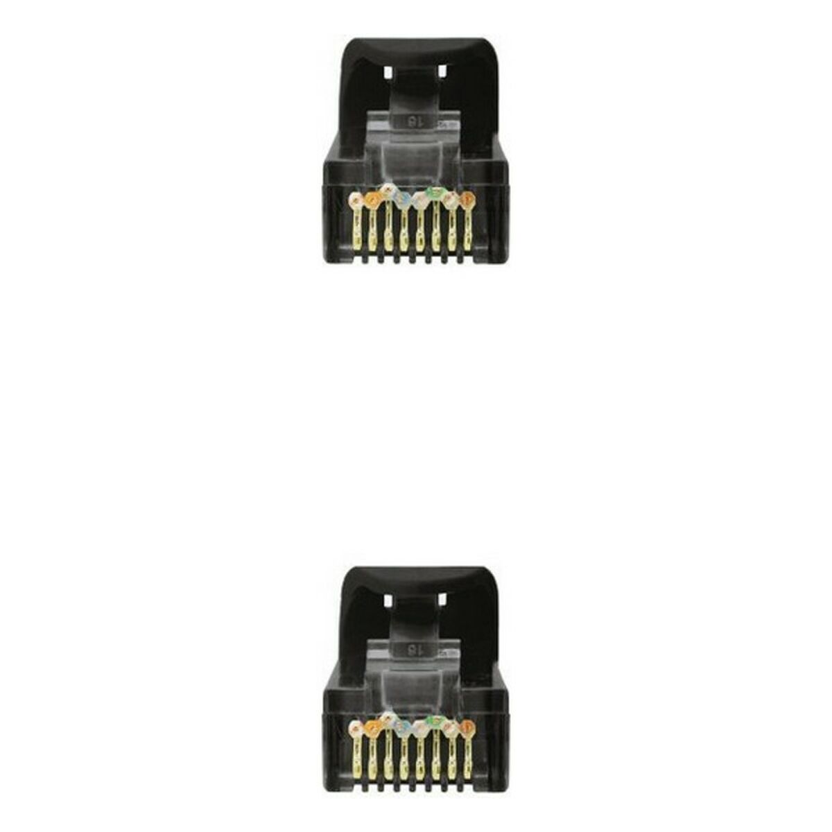 Nätkabel UTP Styv Kategori 6 NANOCABLE 10.20.1803-BL LSZH (2 m) Blå Svart 3 m - 4