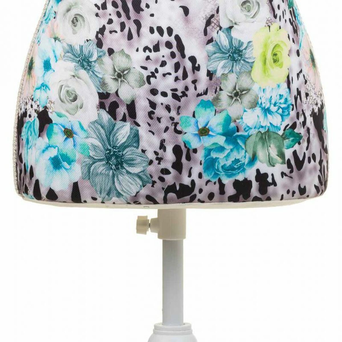 Mannekäng Alexandra House Living Blå Polyester Trä Polyetylen Furu Trä MDF 37 x 168 x 24 cm - 7