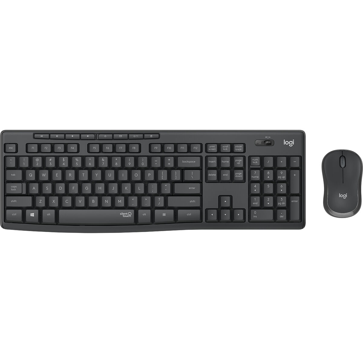 Tangentbord Logitech 920-009803 Grafit Qwerty Spanska AZERTY - 2