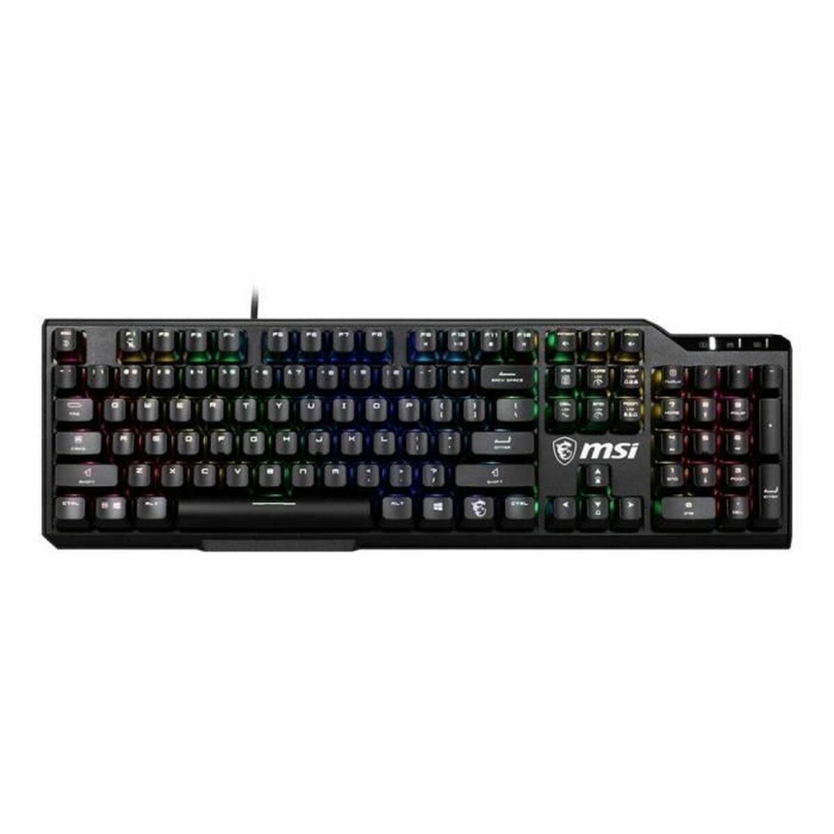 Gaming Tangentbord/ OR: Speltangentbord MSI Svart