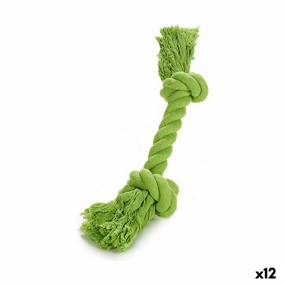 Tuggleksak för hundar Snöre Plast 3 x 3 x 20 cm (12 antal) - 3