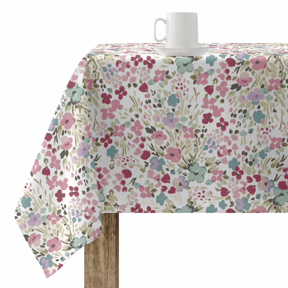 Fläckresistent bordsduk Belum 0120-52 Multicolour 100 x 250 cm Virágok