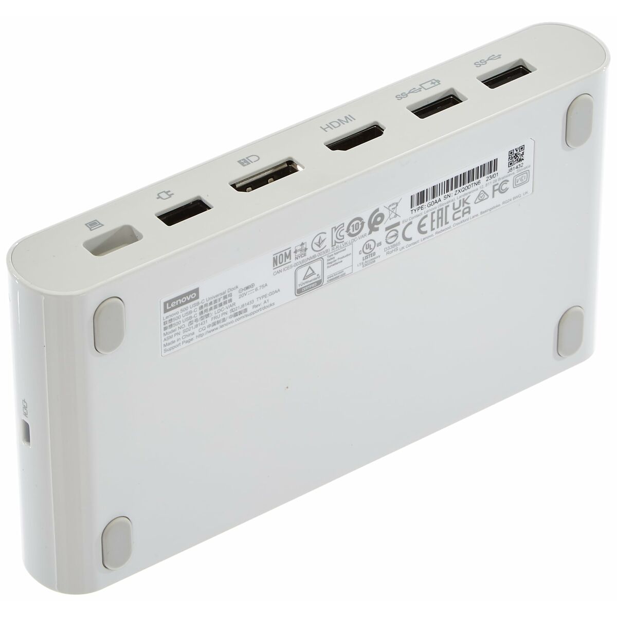 Dockstation Lenovo G0AA0135EU - 3