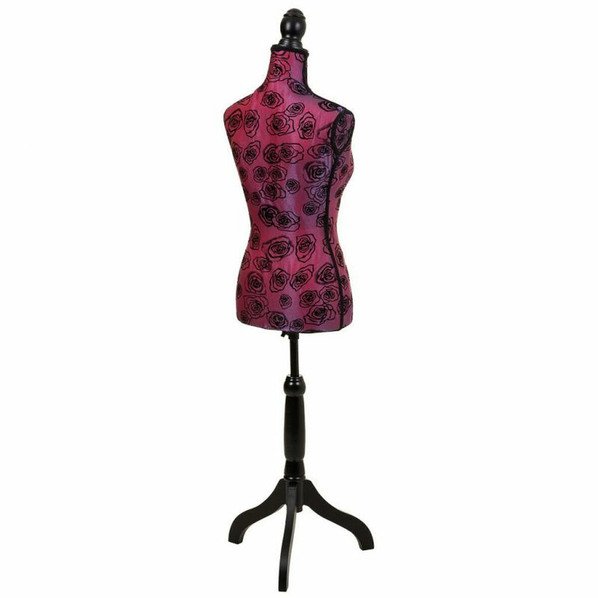 Mannekäng Alexandra House Living Röd Polyester Trä Polyetylen Furu Trä MDF 37 x 168 x 24 cm - 6