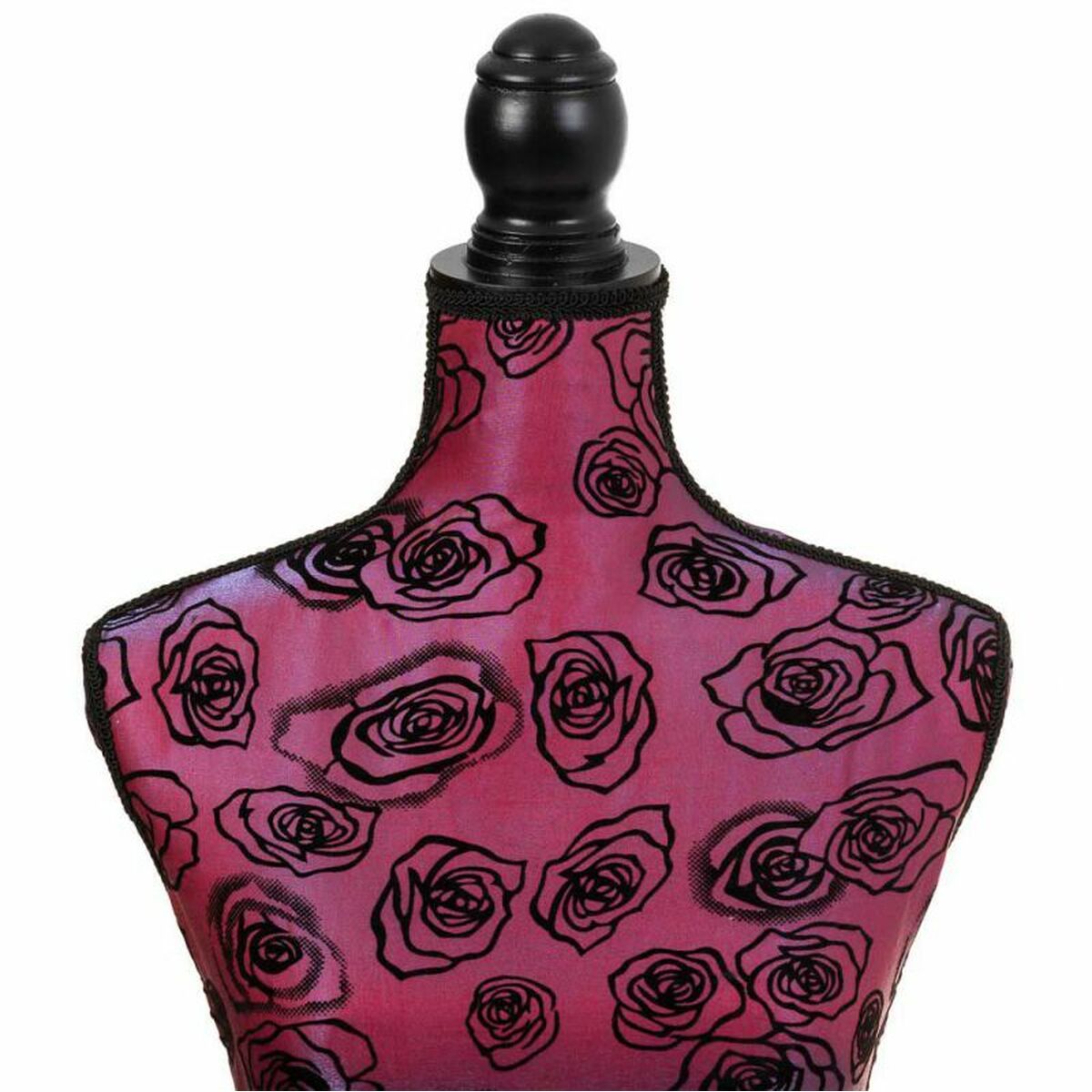 Mannekäng Alexandra House Living Röd Polyester Trä Polyetylen Furu Trä MDF 37 x 168 x 24 cm - 8