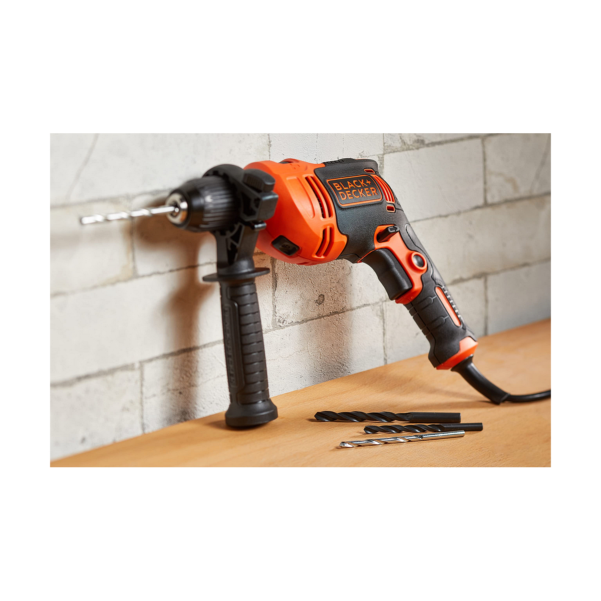 Borr- och tillbehörssats Black & Decker BEH710K-QS 230 V 710 W - 6