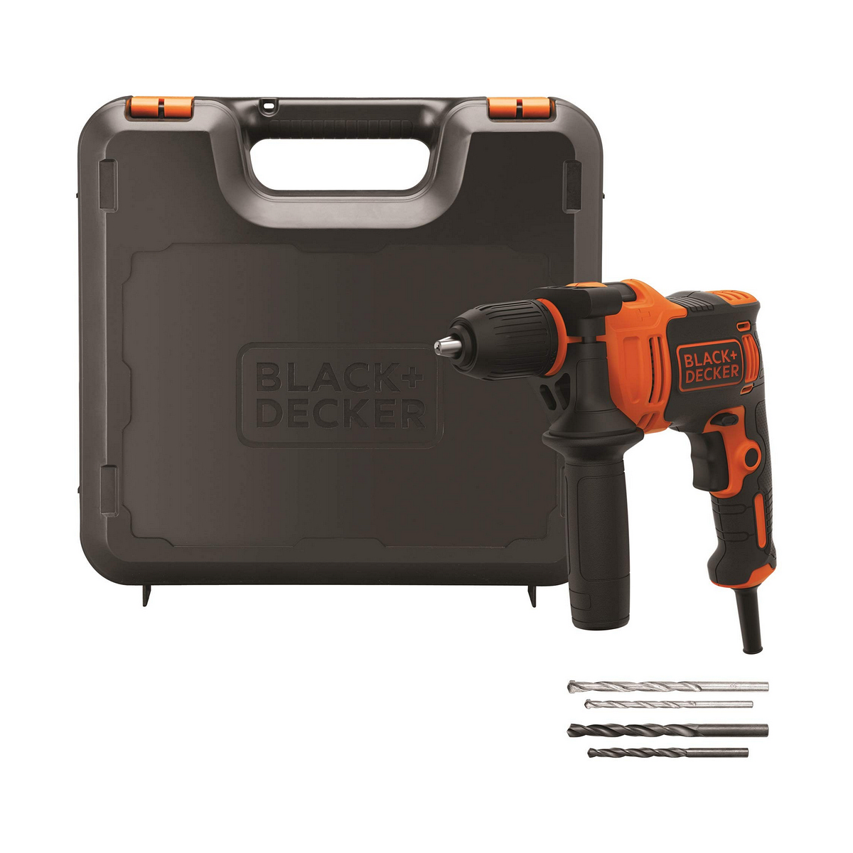 Borr- och tillbehörssats Black & Decker BEH710K-QS 230 V 710 W - 13