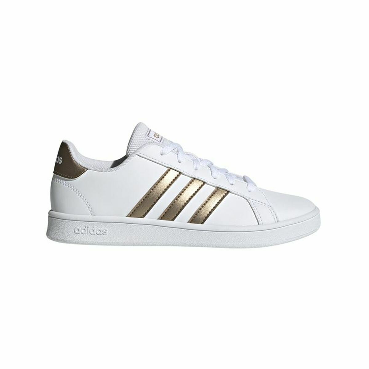 Sportskor för barn Adidas Grand Court Vit - 7
