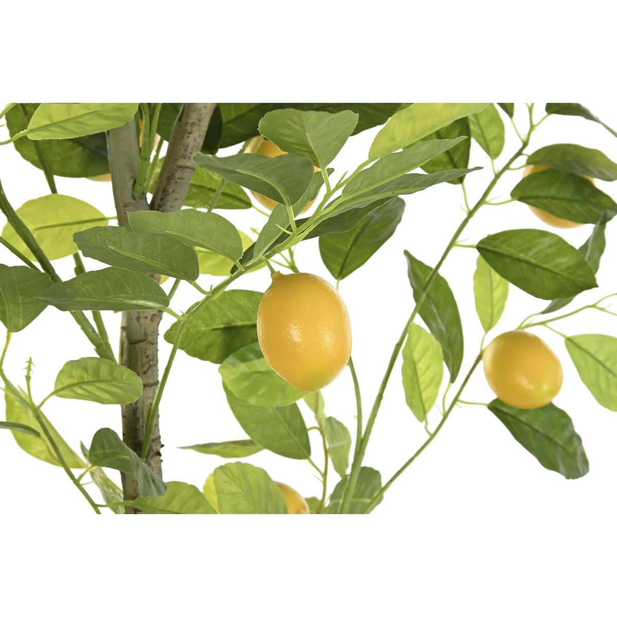 Träd DKD Home Decor Citronträd Polyester polypropen (90 x 90 x 180 cm) - 2