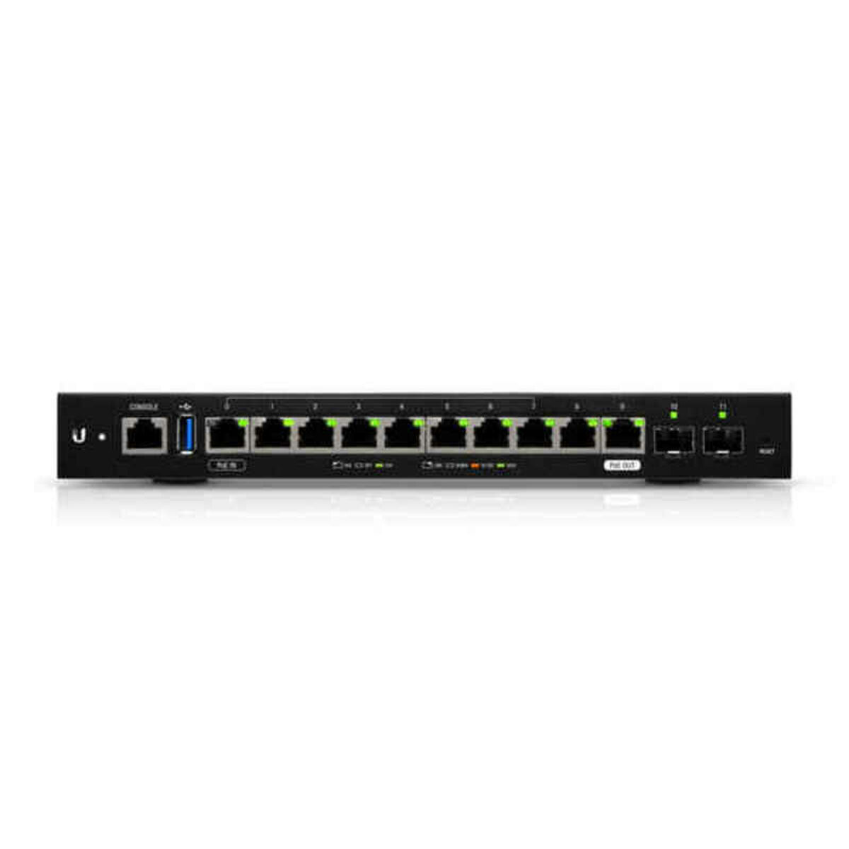 Router UBIQUITI ER-12 1000 MHz Svart - 2