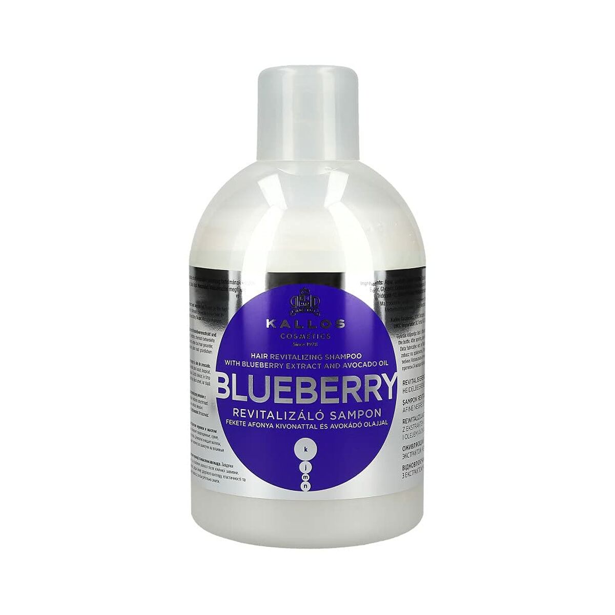 Vitaliserande schampo Kallos Cosmetics Blueberry 1 L