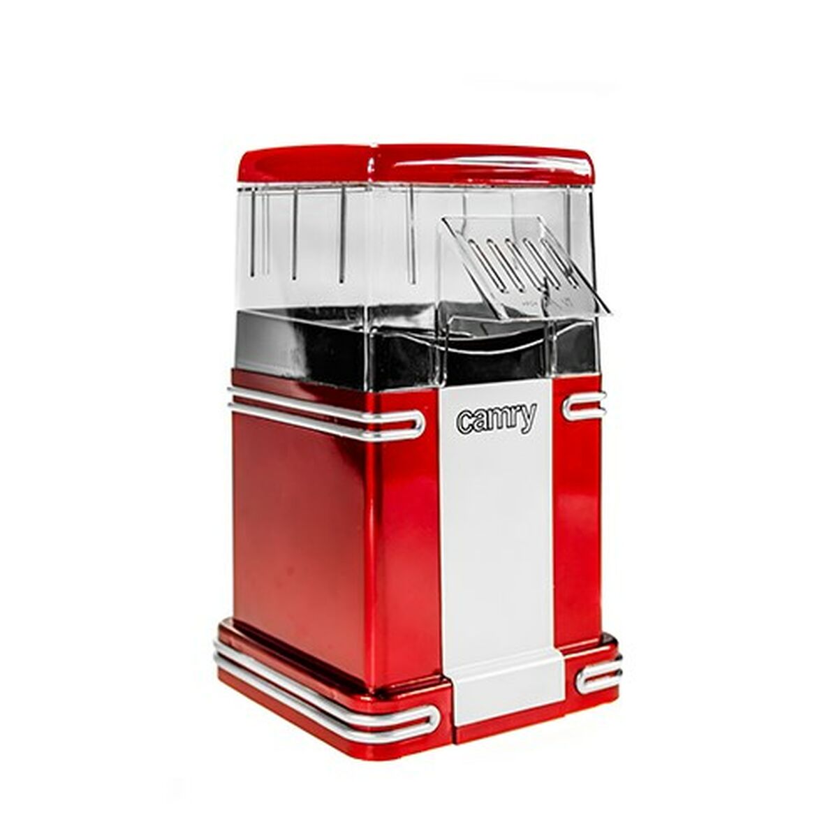 Popcornmaskin Adler CR 4480 Vit Röd - 2