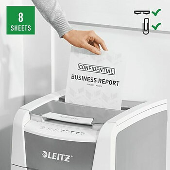 Dokumentförstörare Leitz IQ 100 Autofeed P4