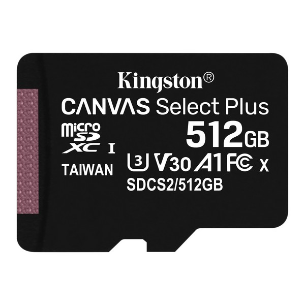 Micro-SD Minneskort med Adapter Kingston SDCS2 100 MB/s - 4