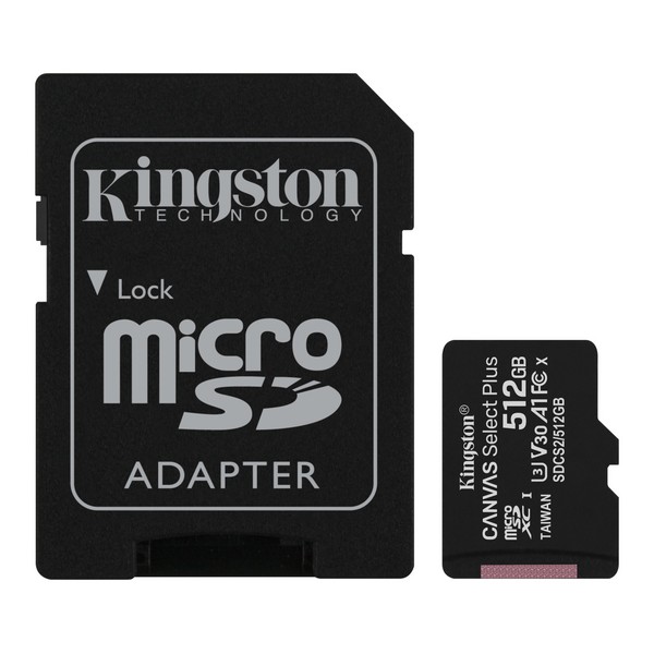 Micro-SD Minneskort med Adapter Kingston SDCS2 100 MB/s - 5
