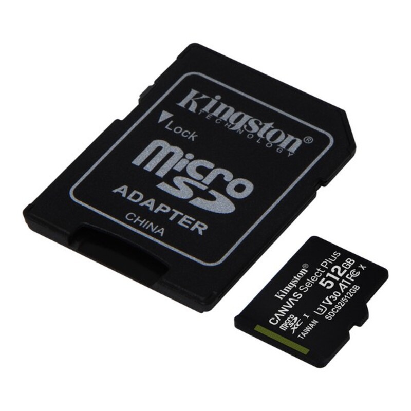 Micro-SD Minneskort med Adapter Kingston SDCS2 100 MB/s - 10