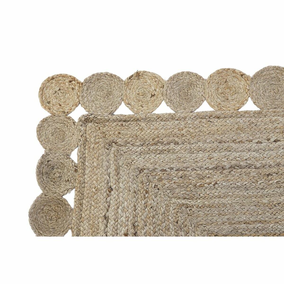 Matta DKD Home Decor Brun Naturell 160 x 230 x 1 cm - 8