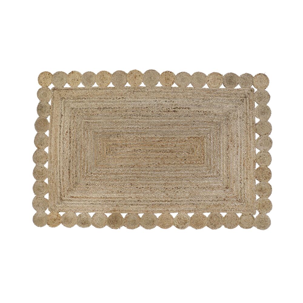 Matta DKD Home Decor Brun Naturell 160 x 230 x 1 cm