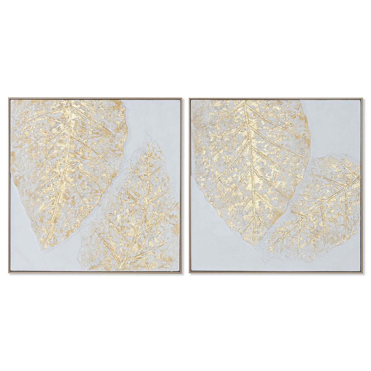 Kanvas Home ESPRIT Kanvas Trä MDF 82 x 4,5 x 82 cm