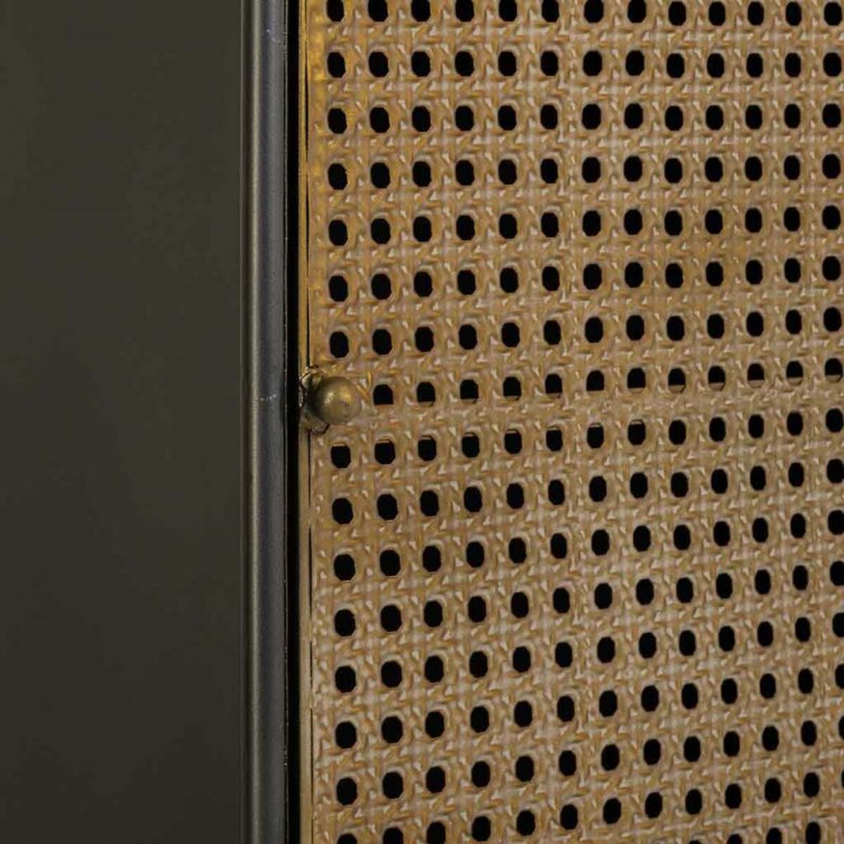 Skåp Alexandra House Living Brun Järn 39 x 89 x 50 cm - 6