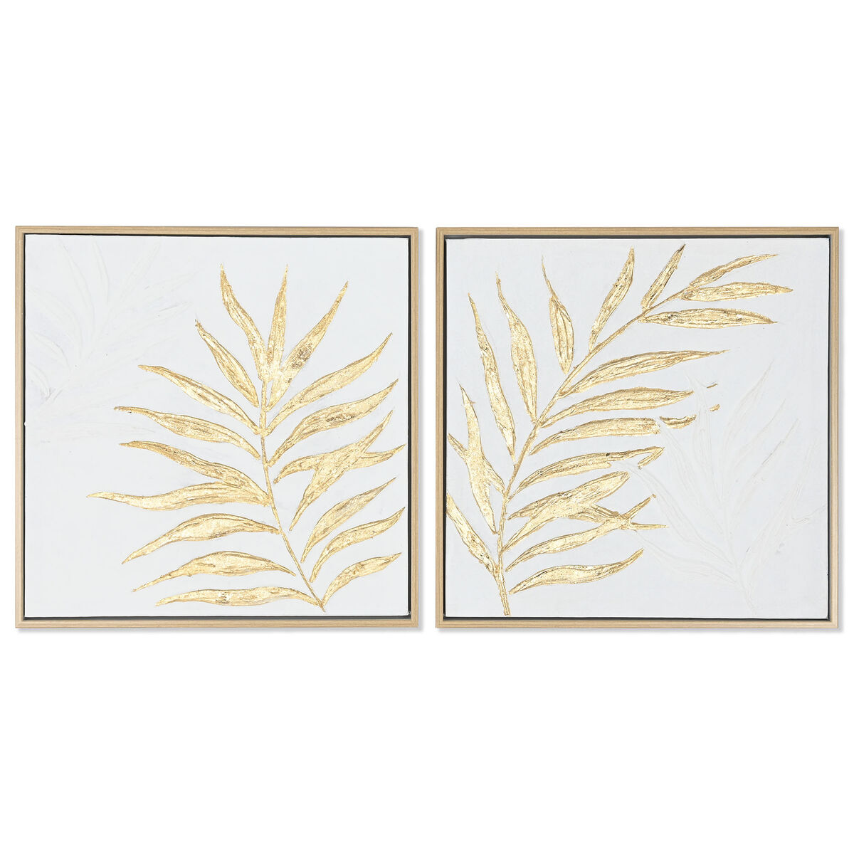Kanvas Home ESPRIT Kanvas Trä MDF 42 x 4 x 42 cm