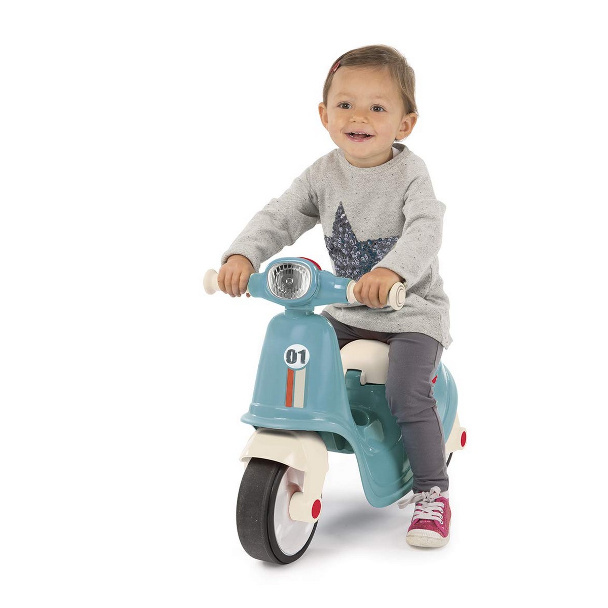 Trehjuling Smoby Motorcykel Blå 59 x 24 x 39 cm - 2