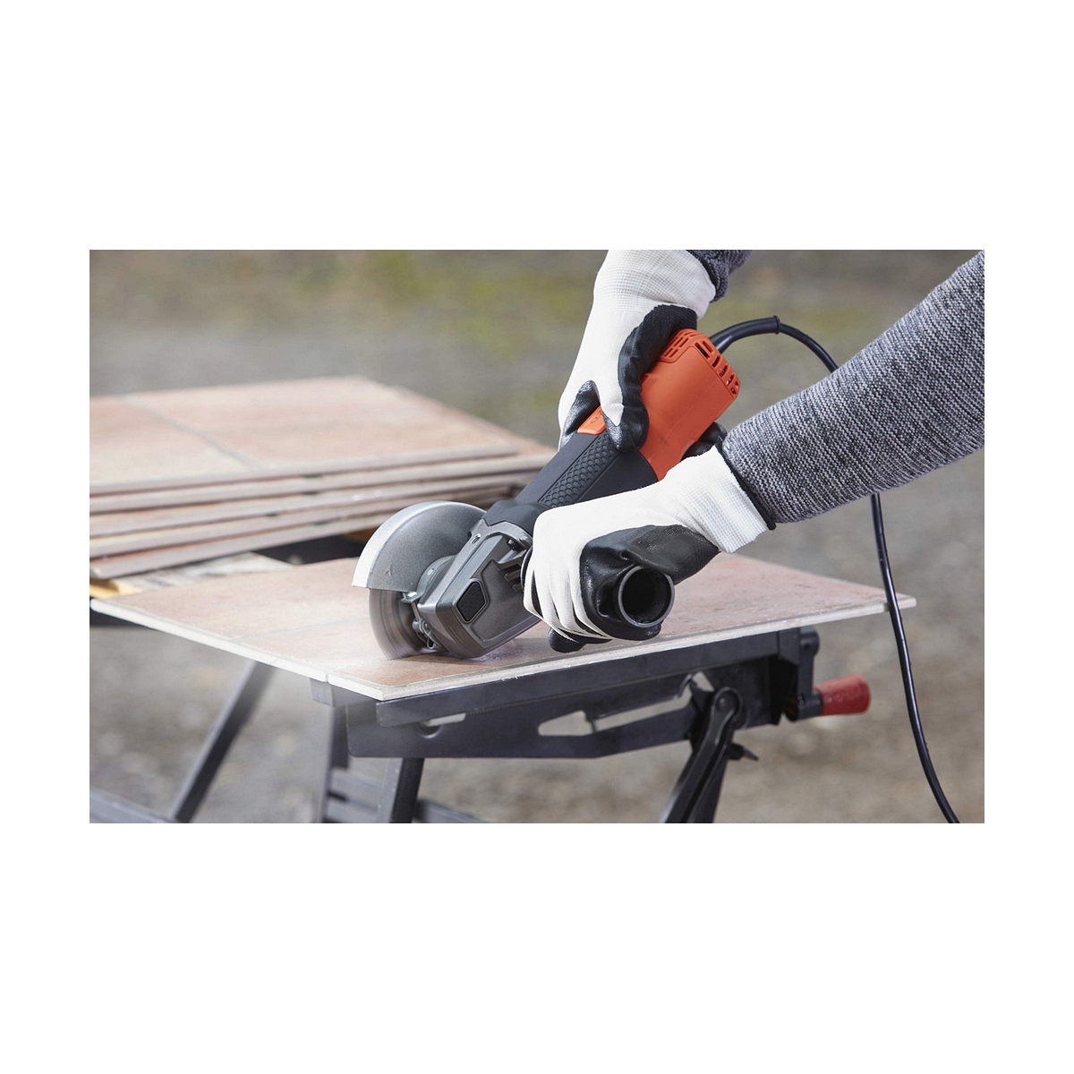 Vinkelslip Black & Decker beg210-qs 230 V 900 W - 8
