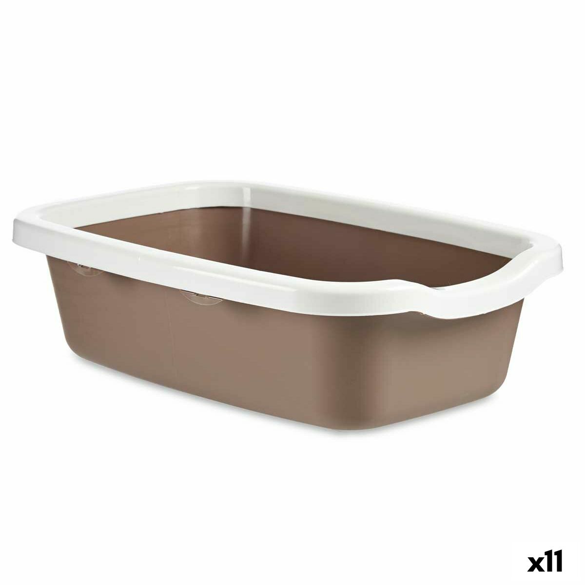 Kattlåda Mascow 87893 Vit Beige Plast 38 x 16 x 58,5 cm (11 Antal) - 5