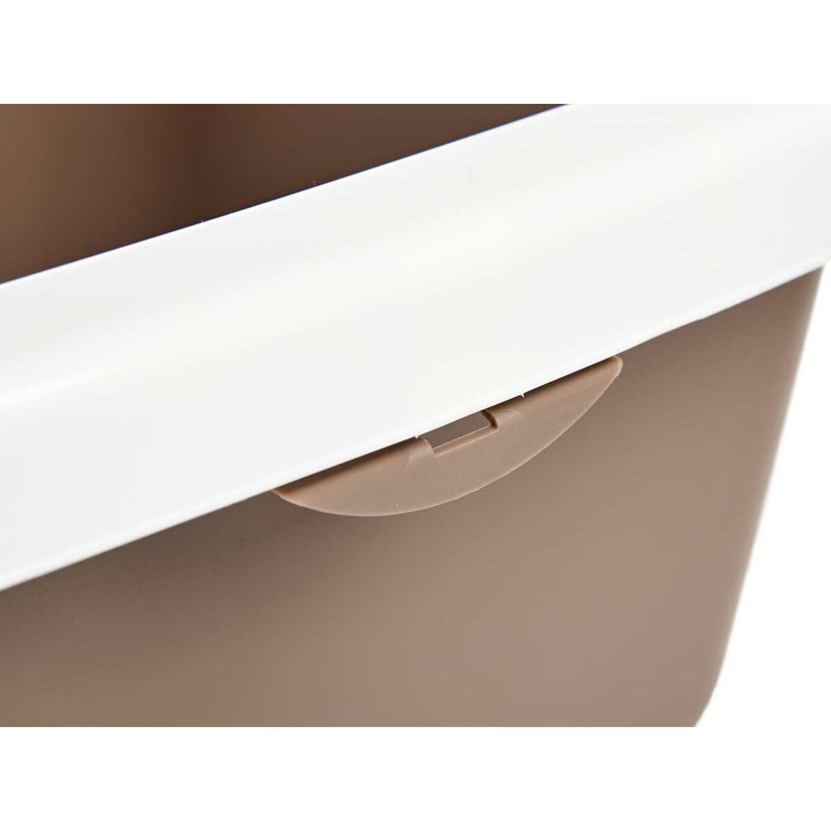 Kattlåda Mascow 87893 Vit Beige Plast 38 x 16 x 58,5 cm (11 Antal) - 2