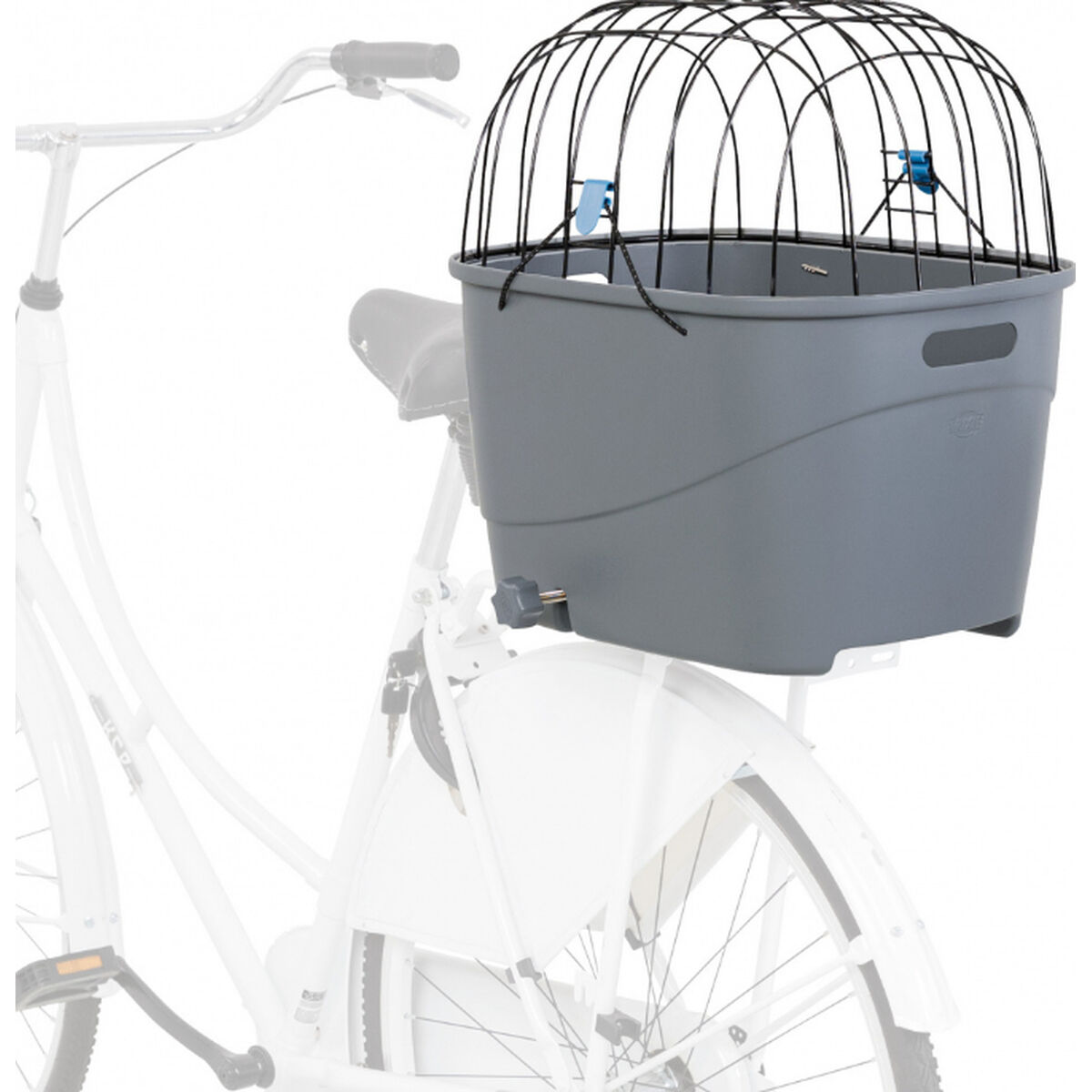Transportväska Trixie 13115 Grå Metall Plast 36 x 47 x 46 cm Cykel - 9