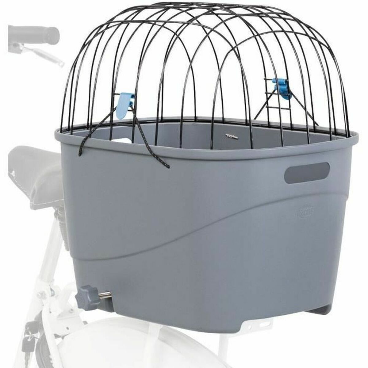 Transportväska Trixie 13115 Grå Metall Plast 36 x 47 x 46 cm Cykel