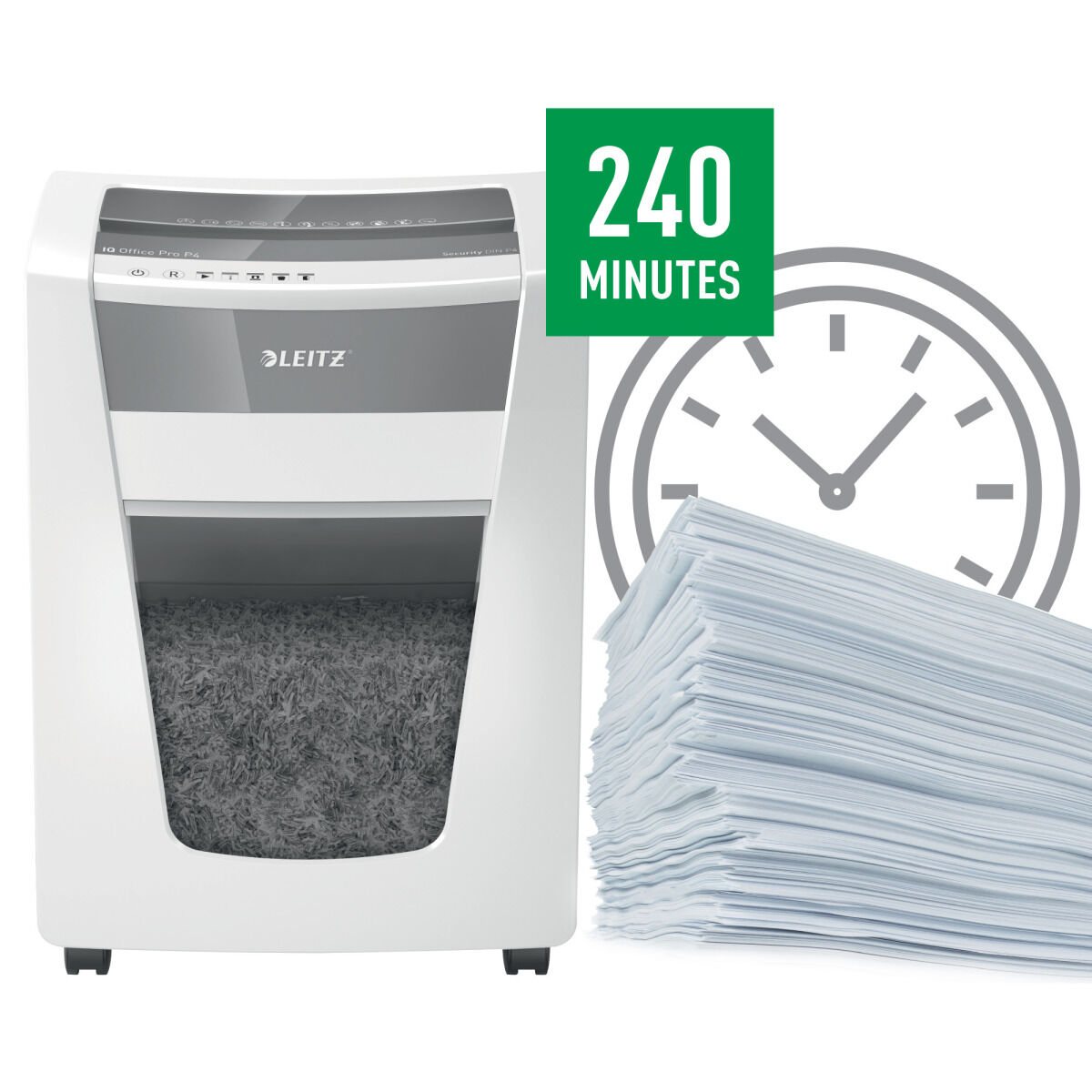Dokumentförstörare Leitz Office Pro P4 Leitz IQ 30 L - 2