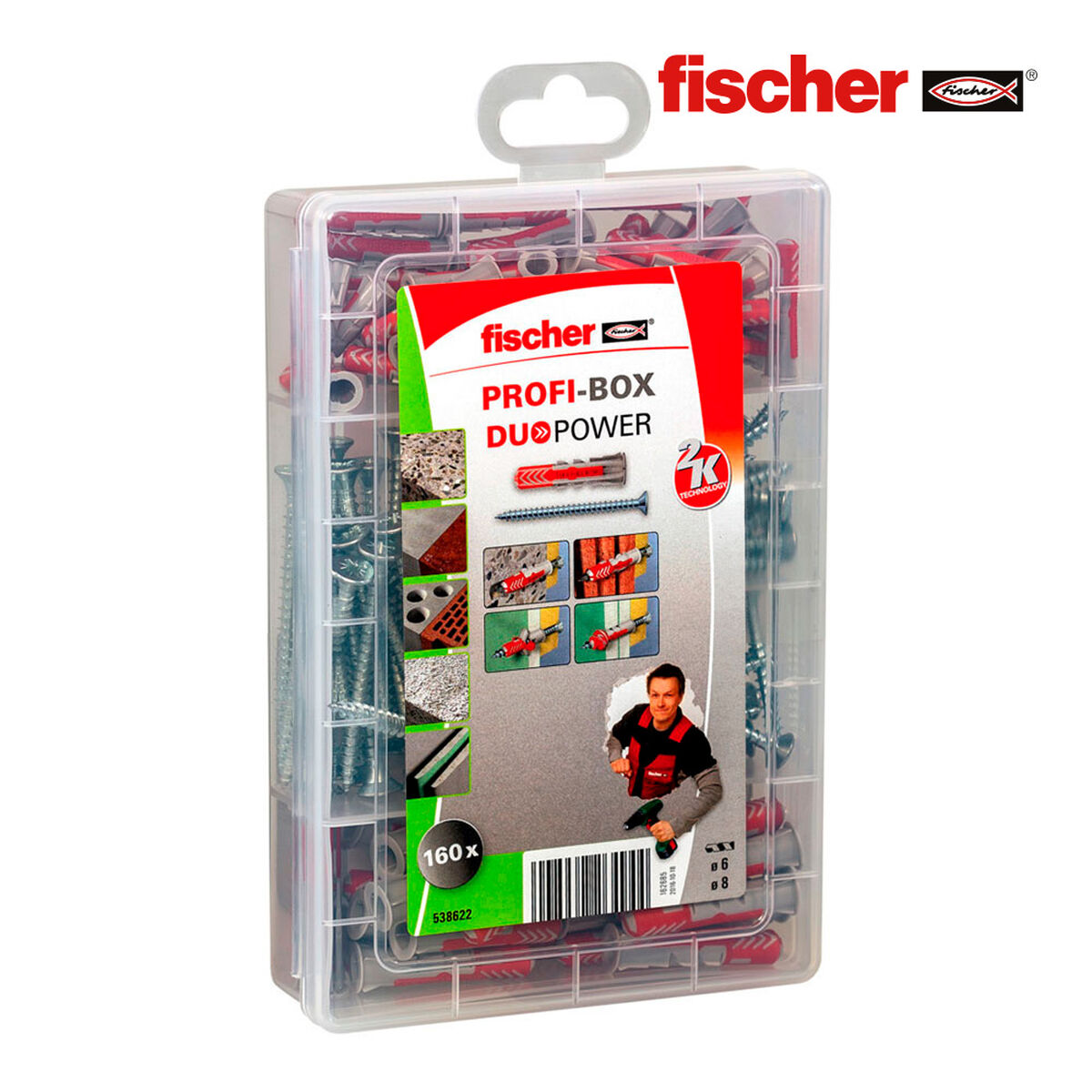 Pluggar och skruv Fischer duopower - 11
