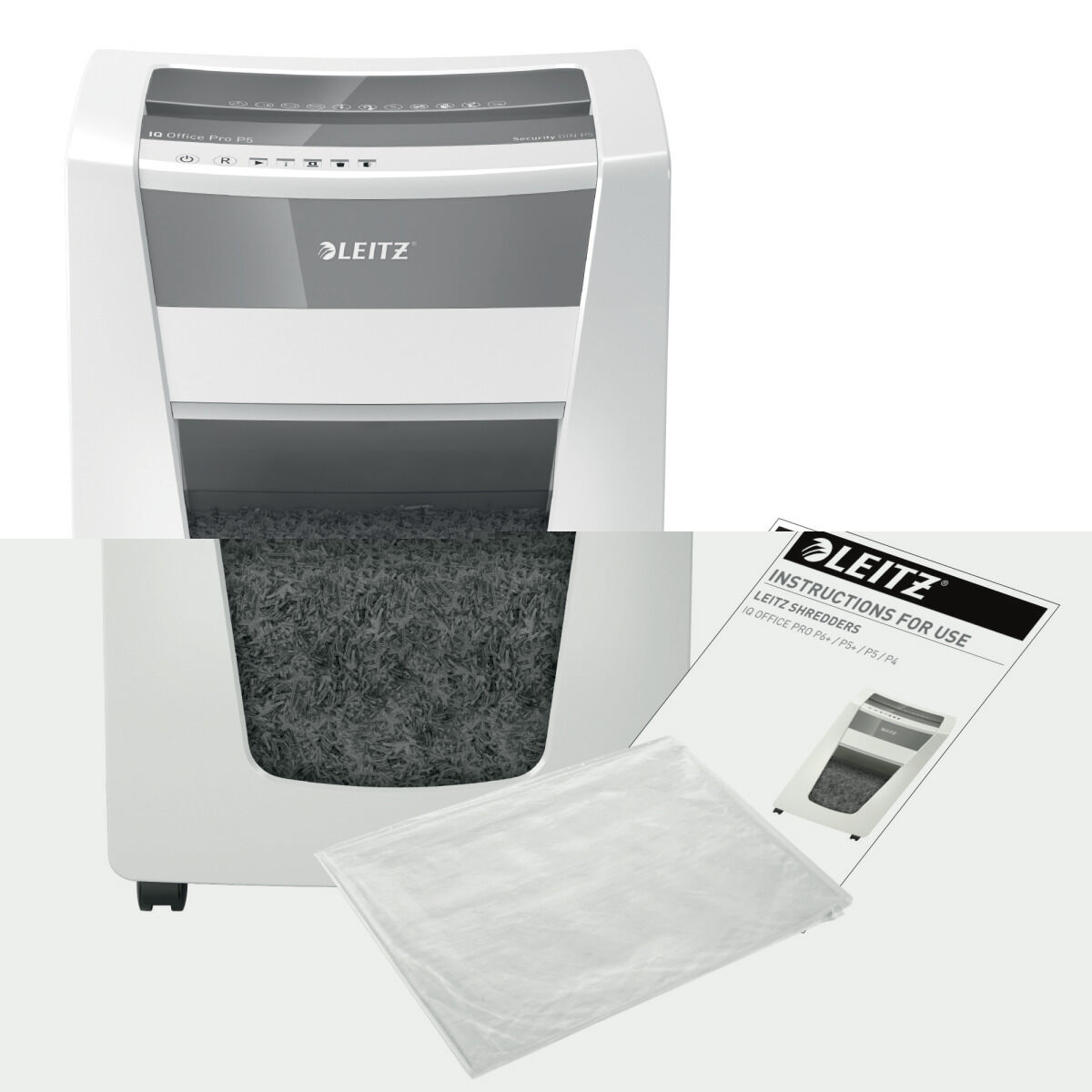 Dokumentförstörare Mikroskärande Leitz Office Pro P5 Leitz IQ 30 L - 7