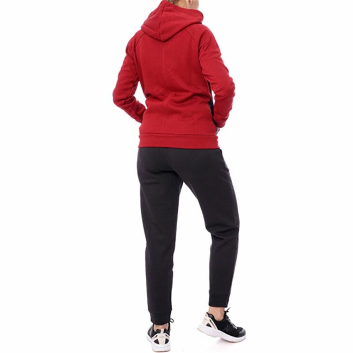 Träningsoverall, Dam Puma Classic Hooded Tracksuit Fl Röd 2 Delar - 2