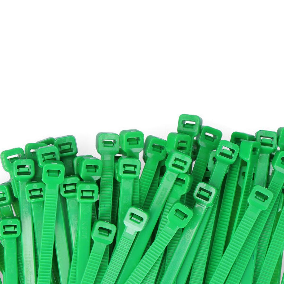 Nylonkabelband EDM 48321 Grön 200 x 4,8 mm (100 antal) - 4