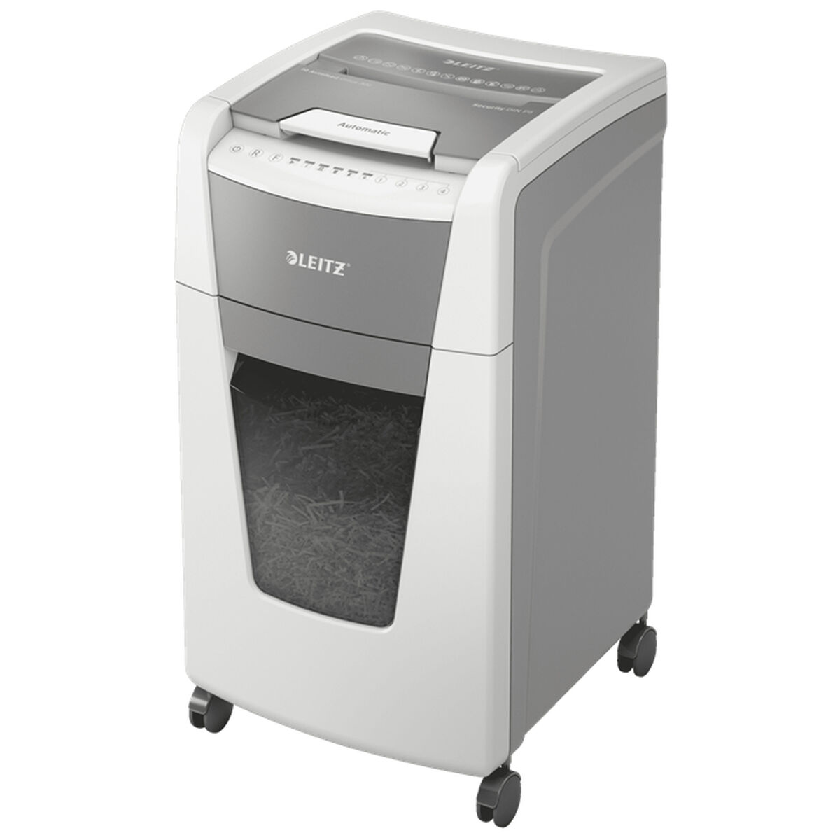 Dokumentförstörare Mikroskärande Leitz IQ 300 Autofeed P5 60 L