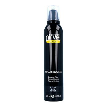 Volymgivande skum Color Mousse Nirvel 300 ml Röd (300 ml)