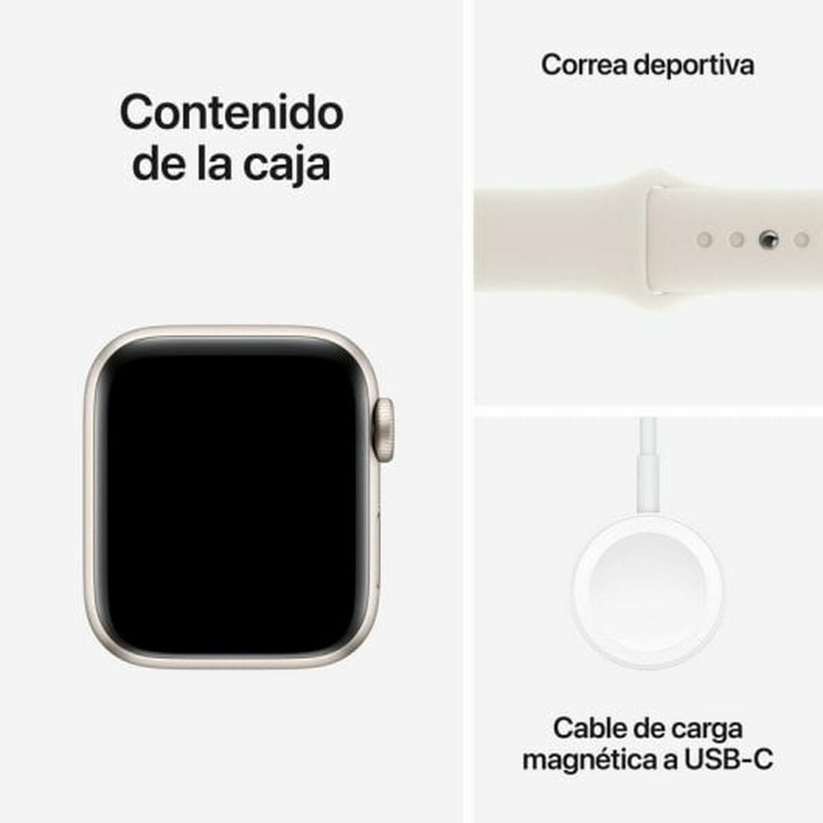 Herrklocka Apple MXGJ3QL/A Beige - 7