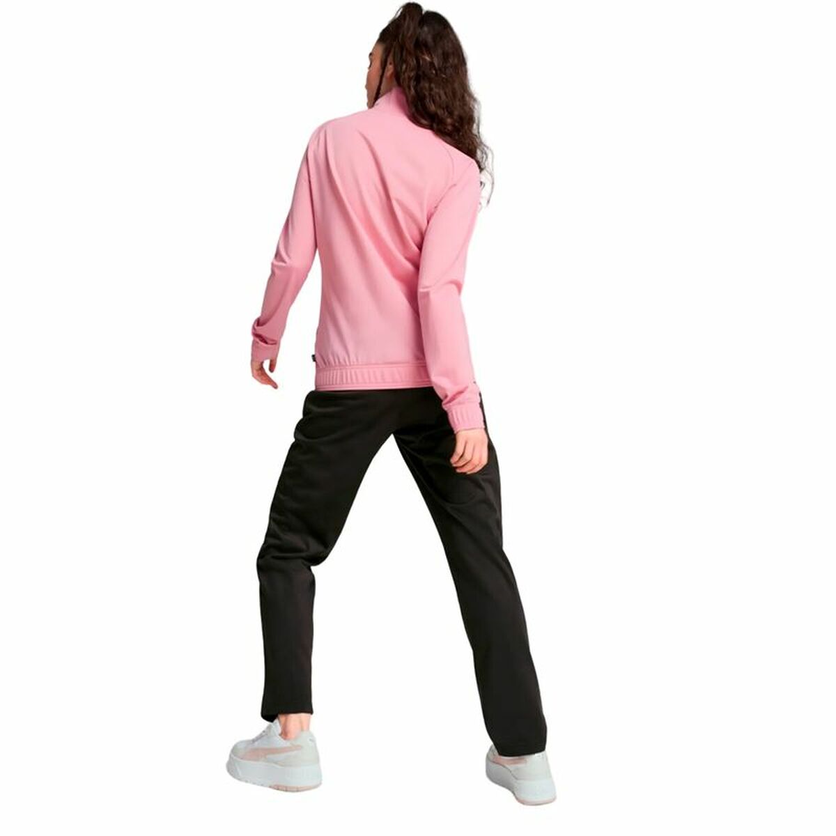Träningsoverall, Dam Puma Classic Tricot Suit Op Rosa 2 Delar - 3