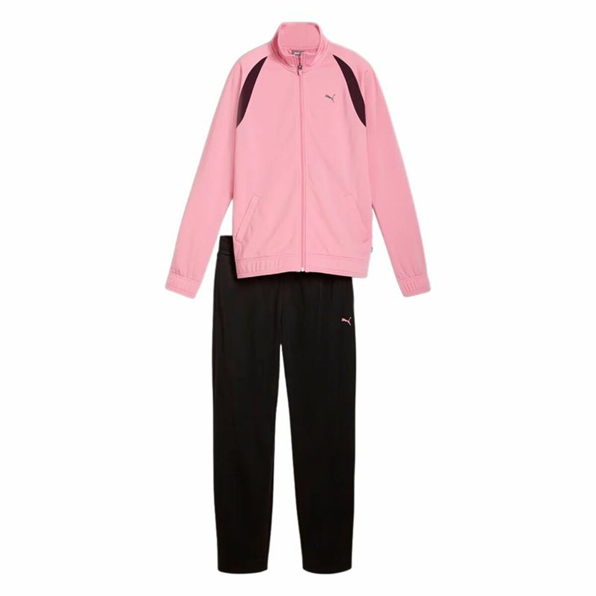 Träningsoverall, Dam Puma Classic Tricot Suit Op Rosa 2 Delar