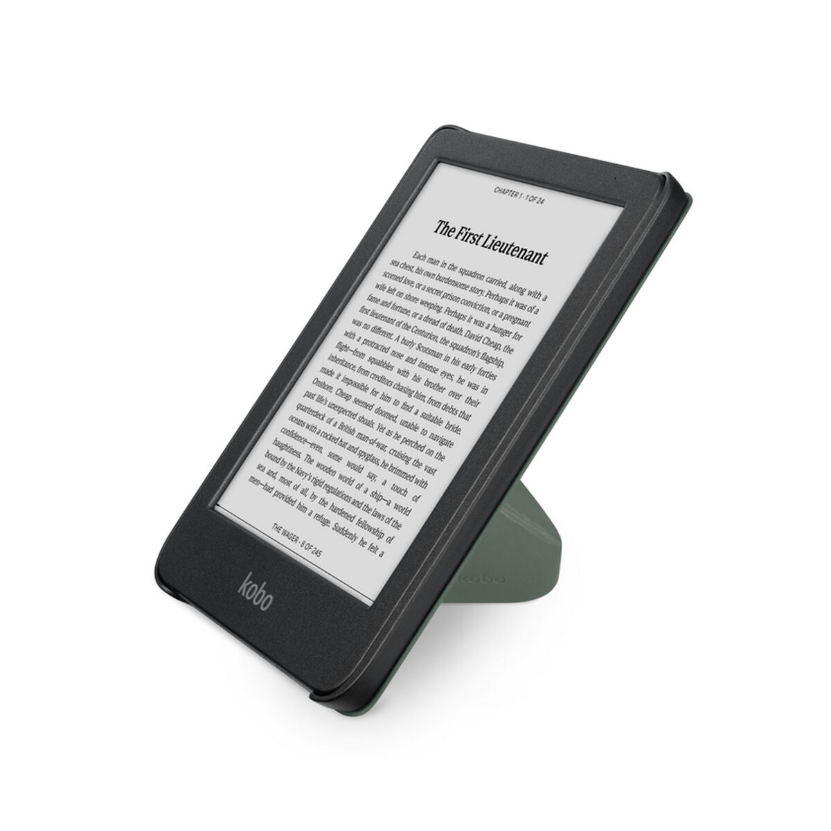 Fodral till e-bok Rakuten N365-AC-GR-E-PU Grön 6"