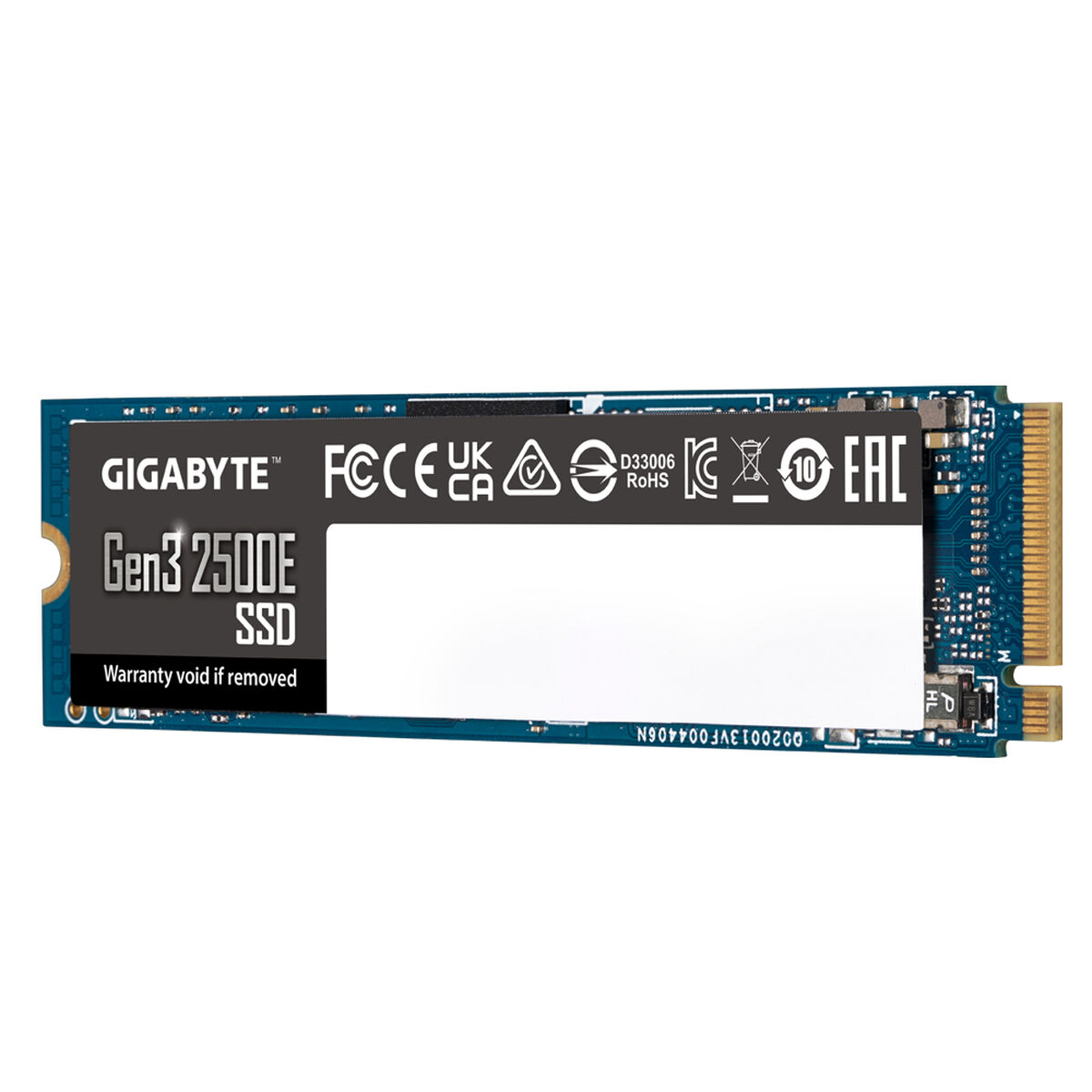 Hårddisk Gigabyte Gen3 2500E SSD 1TB 1 TB SSD - 2