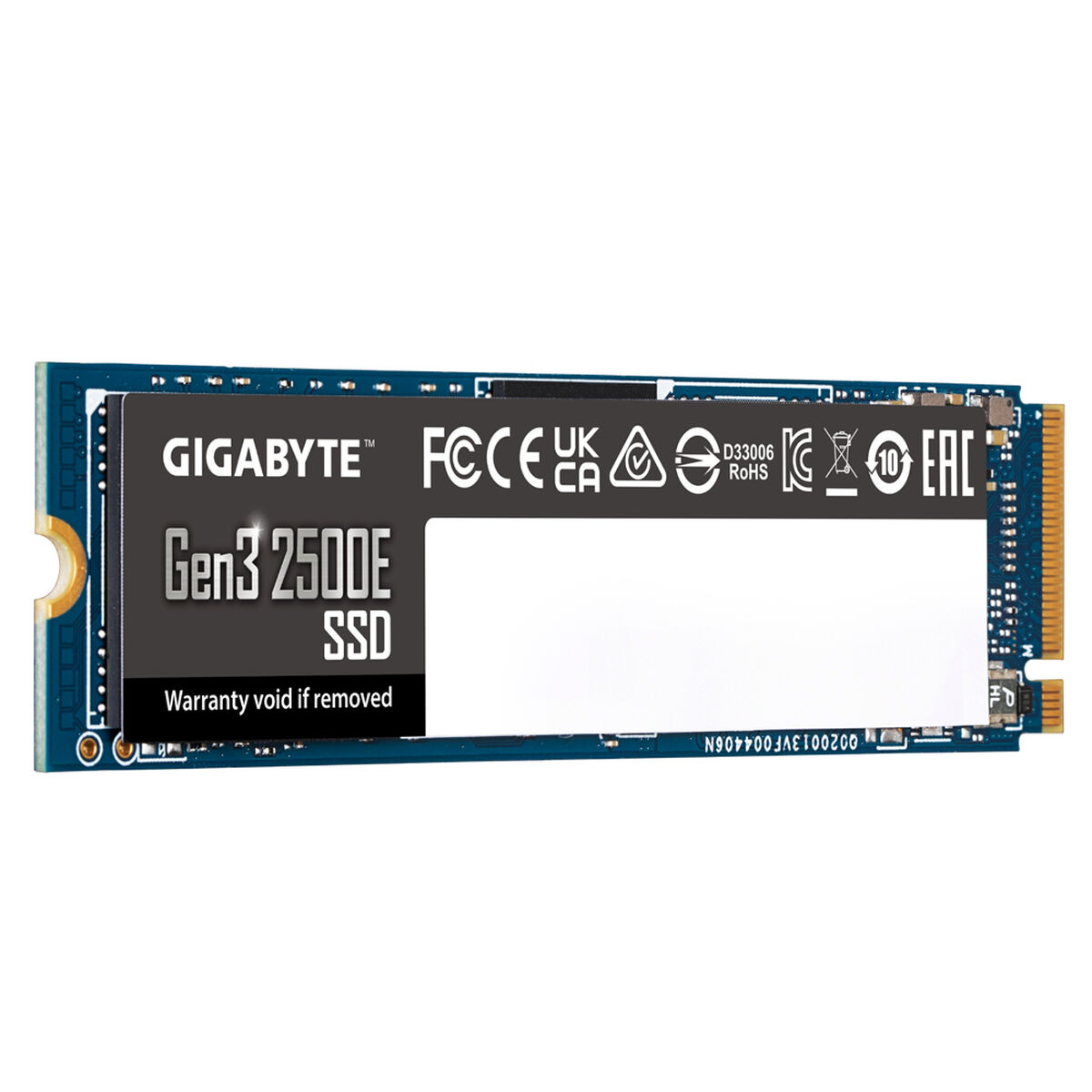 Hårddisk Gigabyte Gen3 2500E SSD 1TB 1 TB SSD - 3